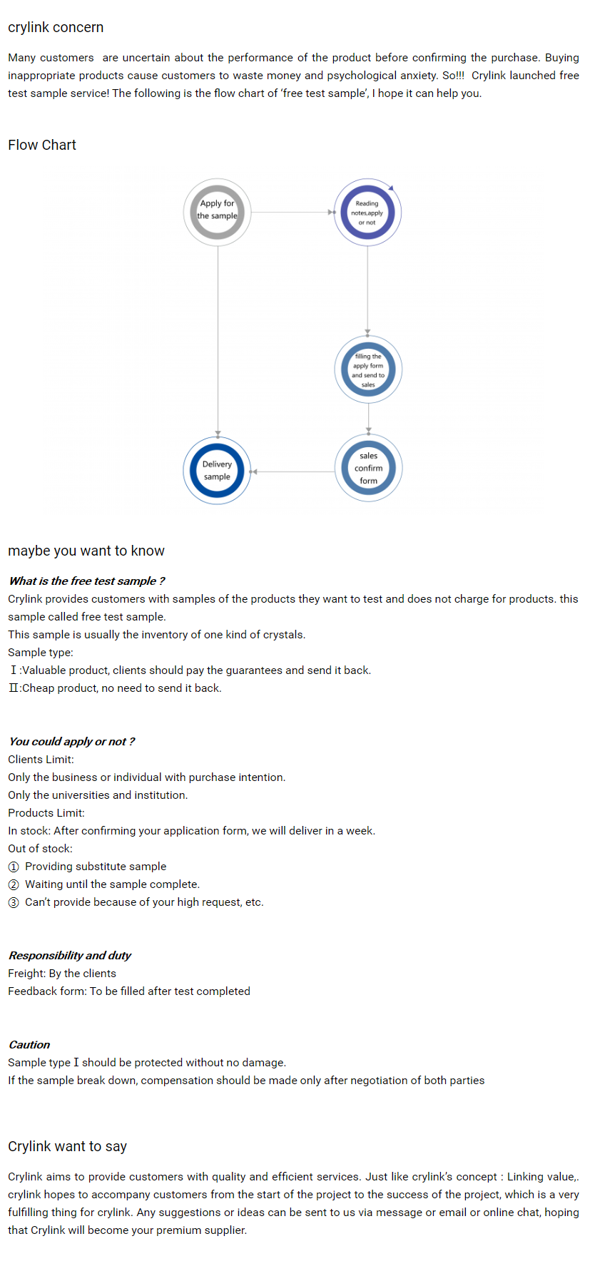 ask test sample-halide crylink